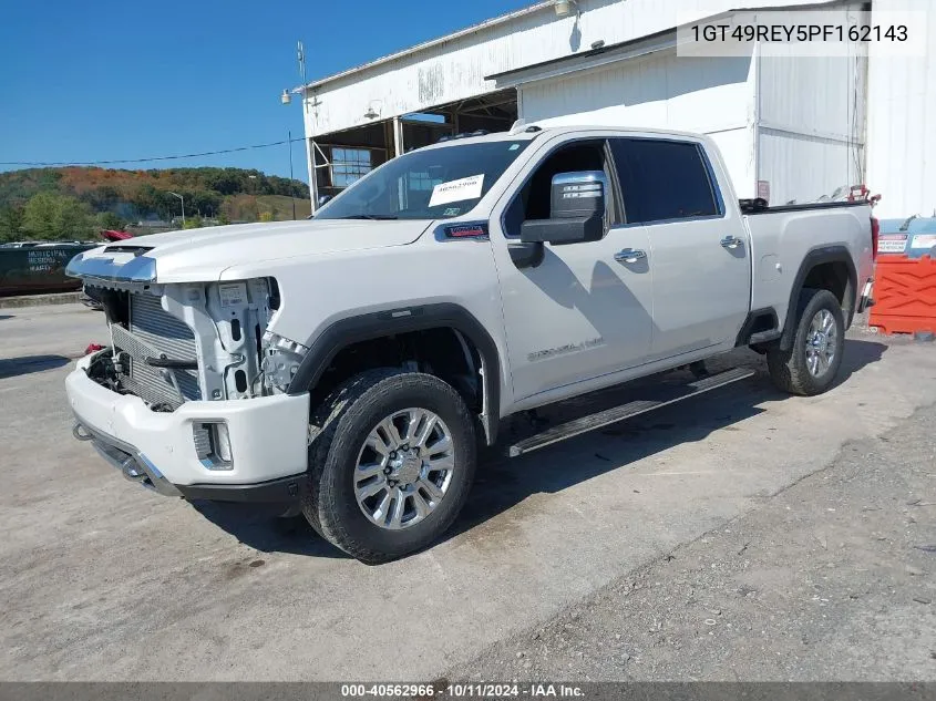 2023 GMC Sierra 2500Hd K2500 Denali VIN: 1GT49REY5PF162143 Lot: 40562966