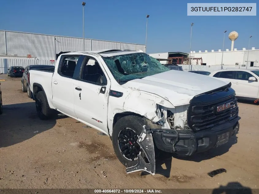 2023 GMC Sierra 1500 4Wd Short Box At4X VIN: 3GTUUFEL1PG282747 Lot: 40564072