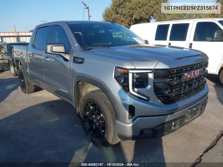 2023 GMC Sierra 1500 2Wd Short Box Elevation VIN: 1GTPHCED9PZ315874 Lot: 40582187