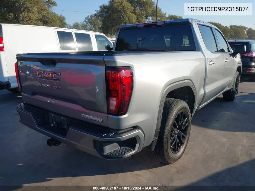 2023 GMC Sierra 1500 2Wd Short Box Elevation VIN: 1GTPHCED9PZ315874 Lot: 40582187