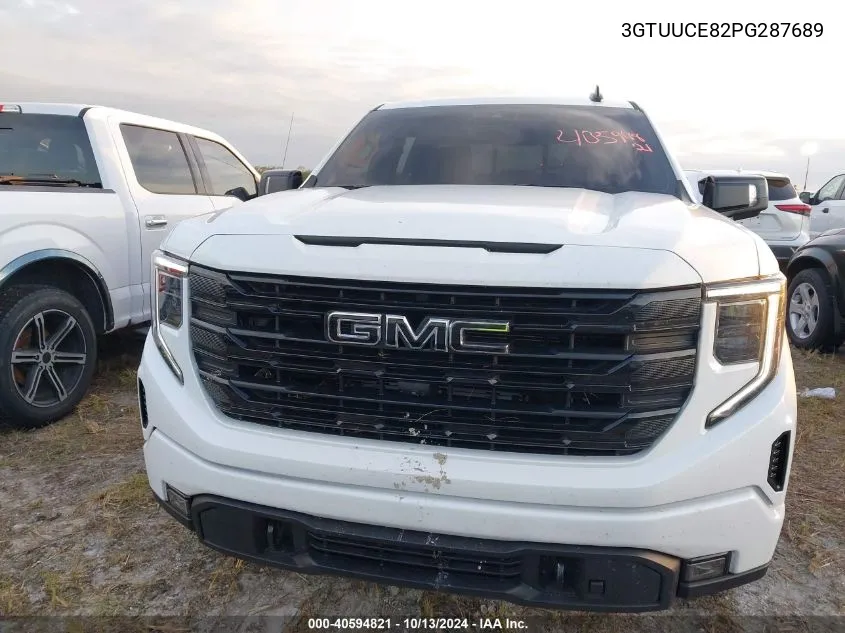 2023 GMC Sierra 1500 4Wd Short Box Elevation With 3Sb VIN: 3GTUUCE82PG287689 Lot: 40594821