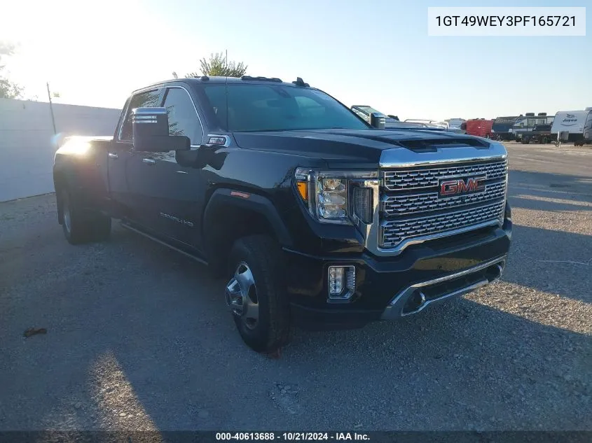 1GT49WEY3PF165721 2023 GMC Sierra K3500 Denali