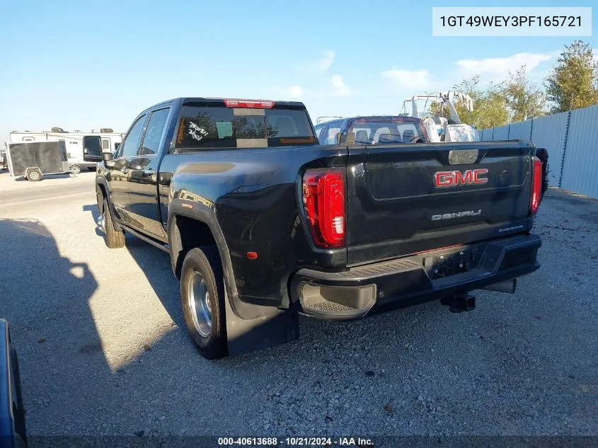 1GT49WEY3PF165721 2023 GMC Sierra K3500 Denali