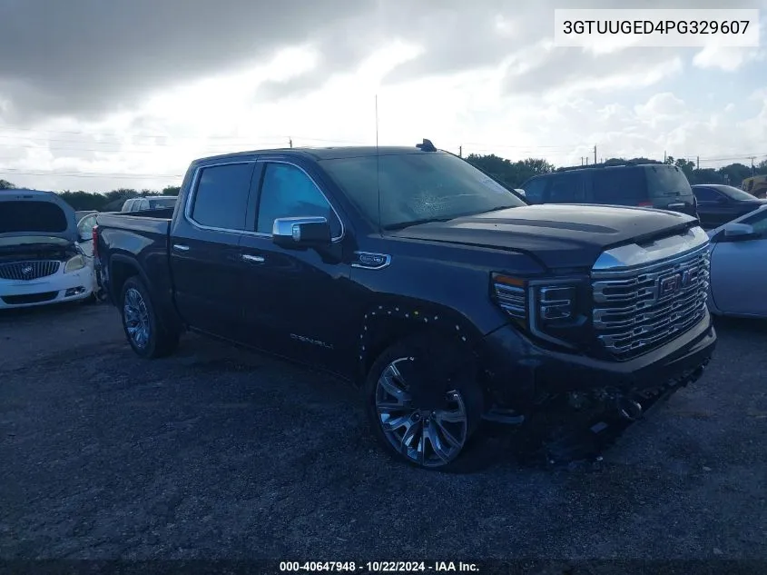 2023 GMC Sierra 1500 4Wd Short Box Denali VIN: 3GTUUGED4PG329607 Lot: 40647948