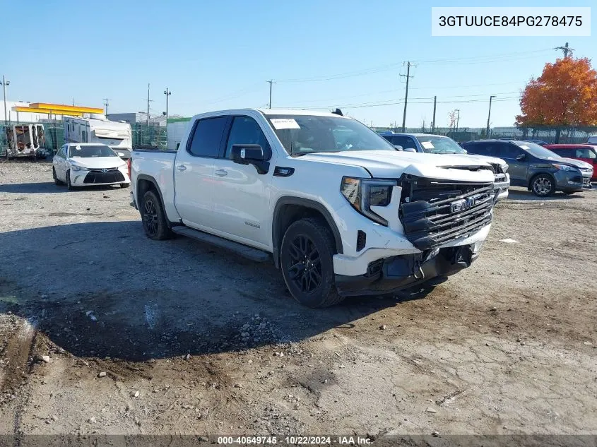 2023 GMC Sierra 1500 4Wd Short Box Elevation With 3Sb VIN: 3GTUUCE84PG278475 Lot: 40649745