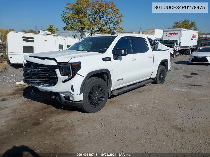 2023 GMC Sierra 1500 4Wd Short Box Elevation With 3Sb VIN: 3GTUUCE84PG278475 Lot: 40649745