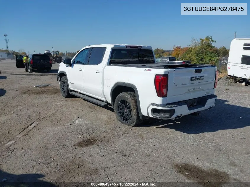 2023 GMC Sierra 1500 4Wd Short Box Elevation With 3Sb VIN: 3GTUUCE84PG278475 Lot: 40649745