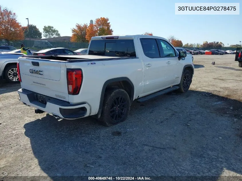 2023 GMC Sierra 1500 4Wd Short Box Elevation With 3Sb VIN: 3GTUUCE84PG278475 Lot: 40649745