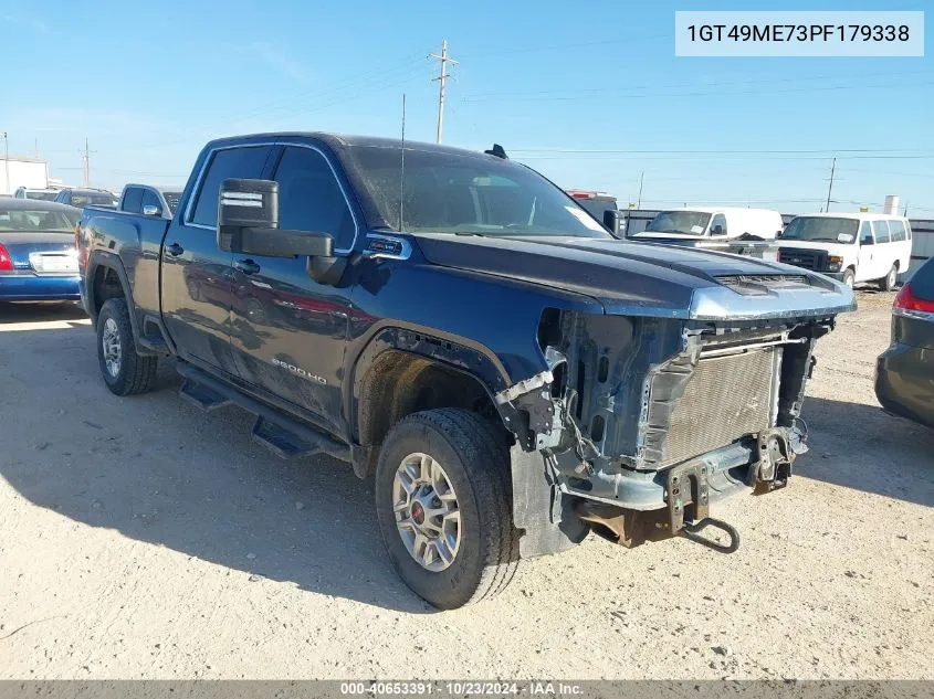 2023 GMC Sierra 2500Hd 4Wd Standard Bed Sle VIN: 1GT49ME73PF179338 Lot: 40653391