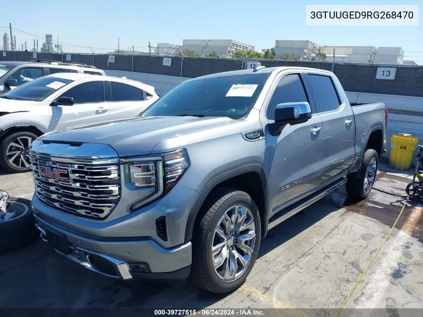 2024 GMC Sierra 1500 Denali VIN: 3GTUUGED9RG268470 Lot: 39727515