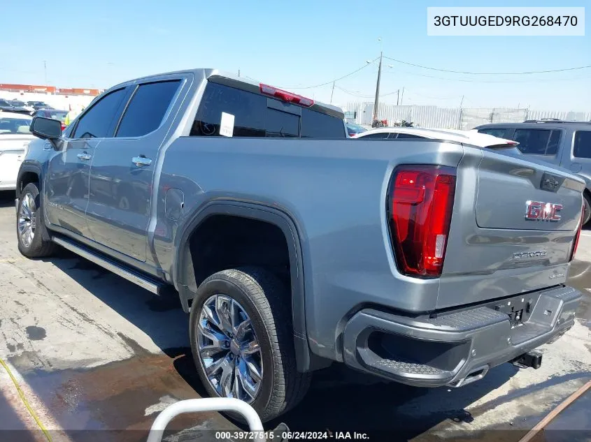 2024 GMC Sierra 1500 Denali VIN: 3GTUUGED9RG268470 Lot: 39727515