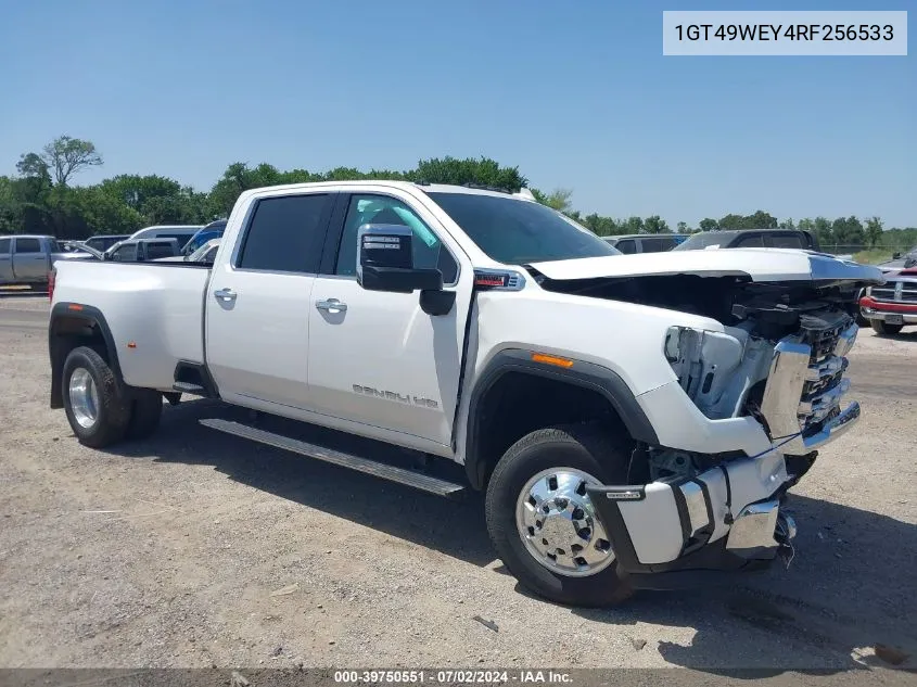 2024 GMC Sierra 3500Hd Denali VIN: 1GT49WEY4RF256533 Lot: 39750551