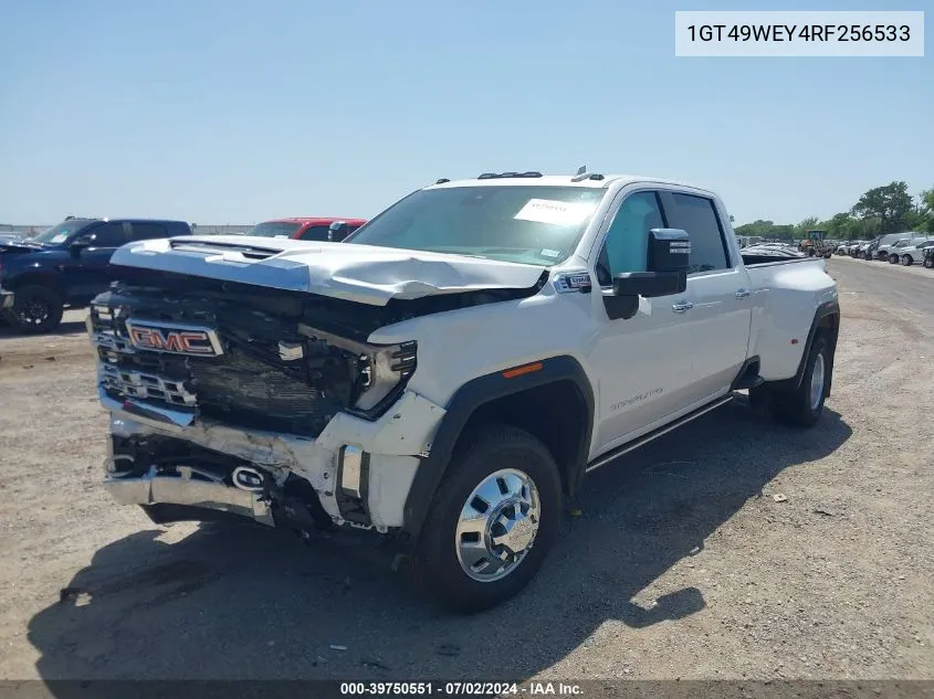 2024 GMC Sierra 3500Hd Denali VIN: 1GT49WEY4RF256533 Lot: 39750551