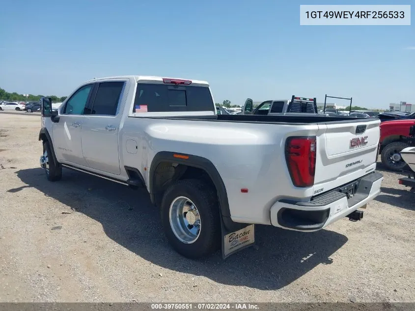 2024 GMC Sierra 3500Hd Denali VIN: 1GT49WEY4RF256533 Lot: 39750551