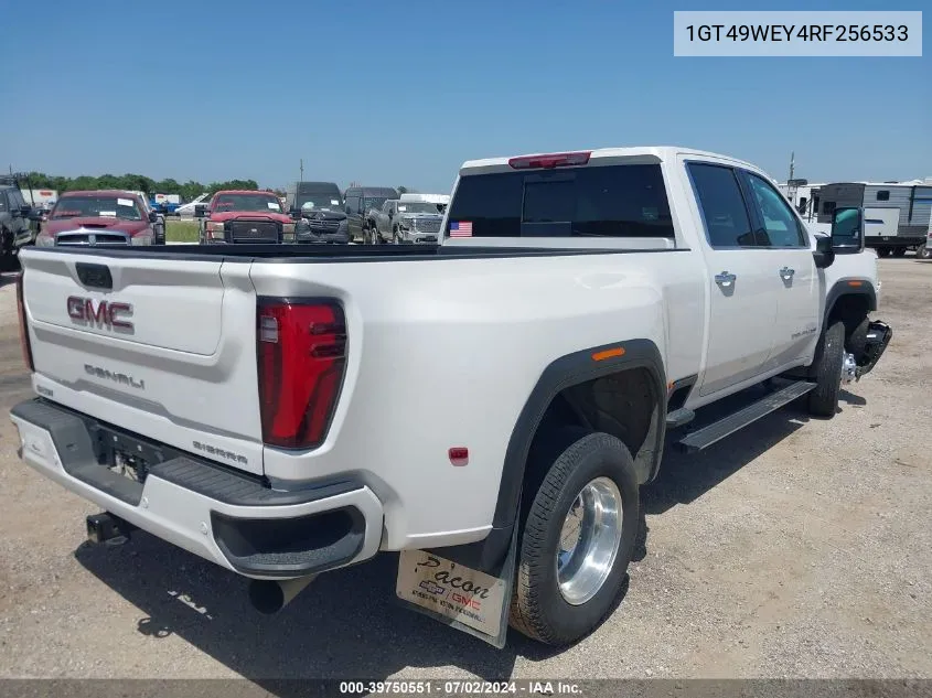 1GT49WEY4RF256533 2024 GMC Sierra 3500Hd Denali