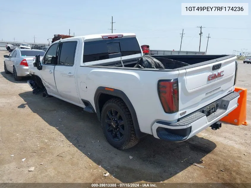 1GT49PEY7RF174236 2024 GMC Sierra 2500Hd 4Wd Standard Bed At4