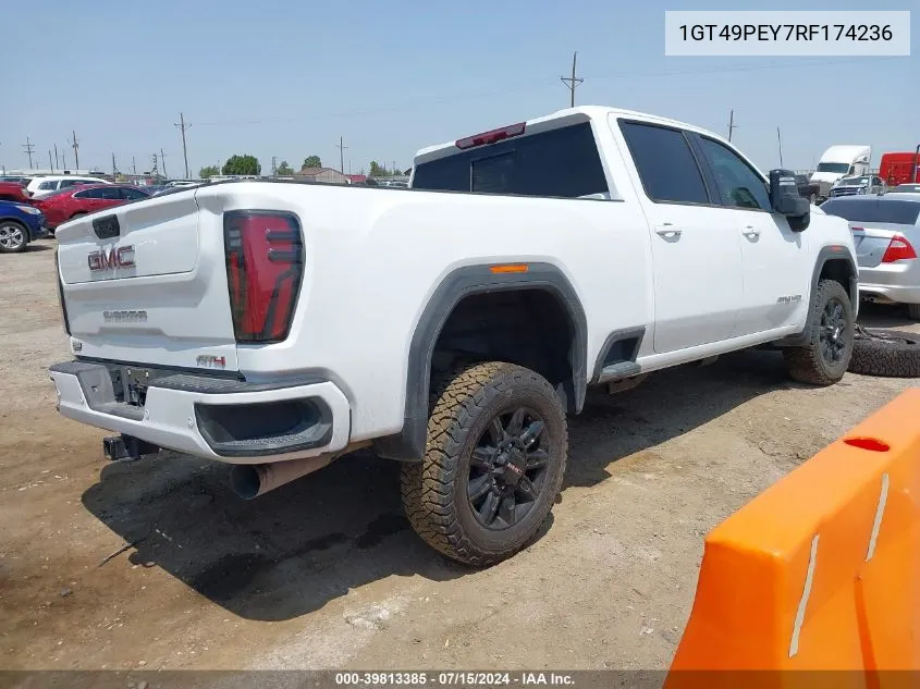 1GT49PEY7RF174236 2024 GMC Sierra 2500Hd 4Wd Standard Bed At4