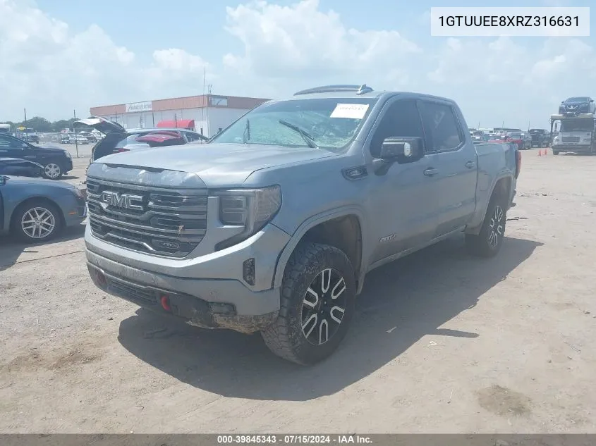 1GTUUEE8XRZ316631 2024 GMC Sierra 1500 At4