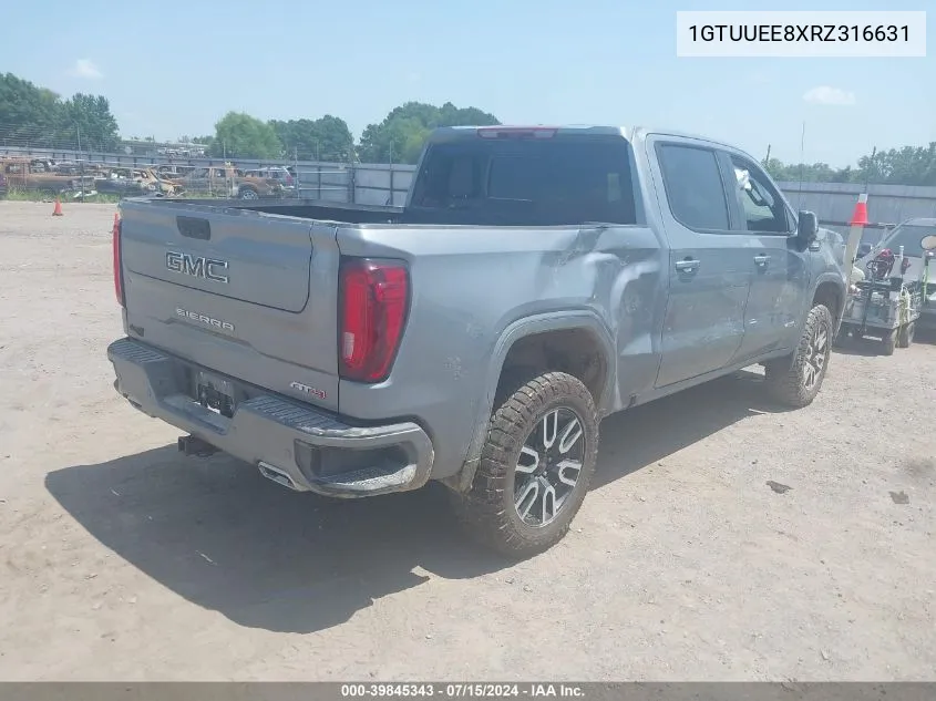 1GTUUEE8XRZ316631 2024 GMC Sierra 1500 At4