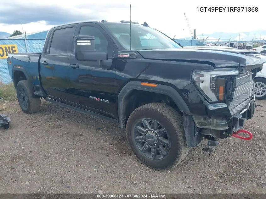 2024 GMC Sierra 2500Hd 4Wd Standard Bed At4 VIN: 1GT49PEY1RF371368 Lot: 39966123