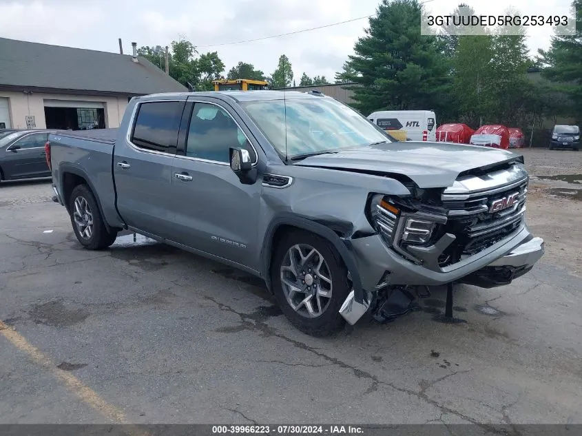 2024 GMC Sierra 1500 Slt VIN: 3GTUUDED5RG253493 Lot: 39966223