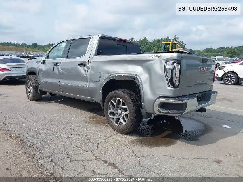 2024 GMC Sierra 1500 Slt VIN: 3GTUUDED5RG253493 Lot: 39966223