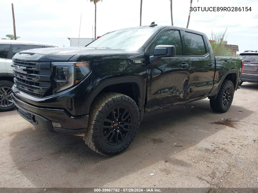 2024 GMC Sierra 1500 Elevation VIN: 3GTUUCE89RG286154 Lot: 39967762