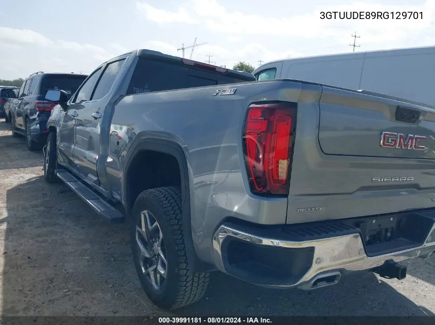 2024 GMC Sierra 1500 4Wd Standard Box Slt VIN: 3GTUUDE89RG129701 Lot: 39991181