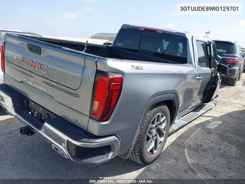 2024 GMC Sierra 1500 4Wd Standard Box Slt VIN: 3GTUUDE89RG129701 Lot: 39991181