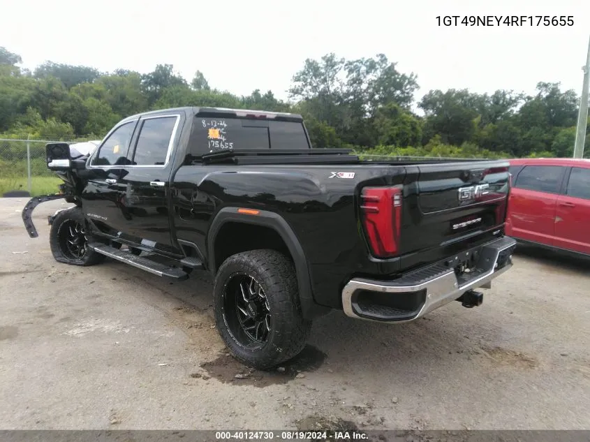 2024 GMC Sierra 2500Hd VIN: 1GT49NEY4RF175655 Lot: 40124730