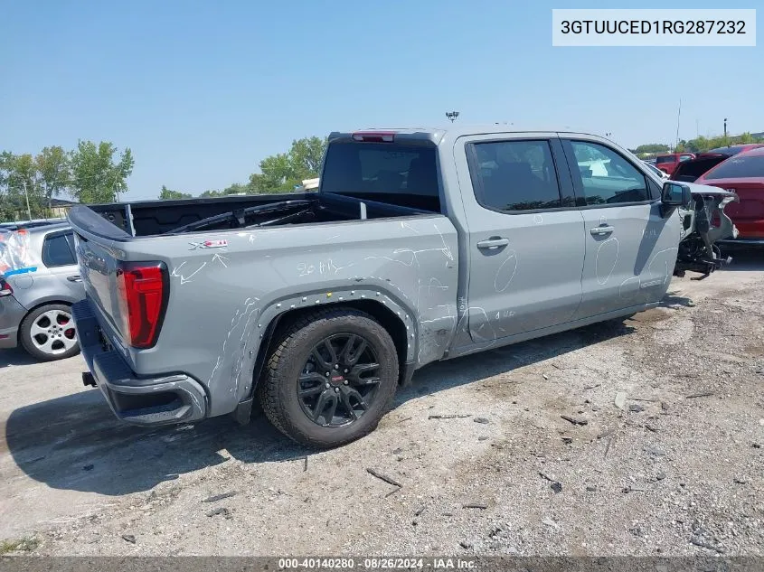 2024 GMC Sierra 1500 Elevation VIN: 3GTUUCED1RG287232 Lot: 40140280