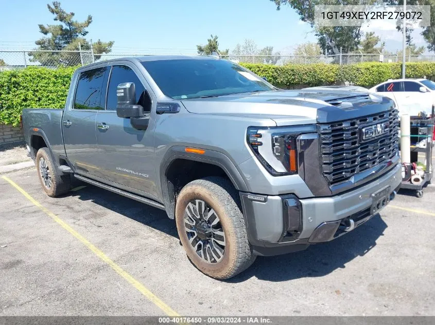 2024 GMC Sierra 2500Hd 4Wd Standard Bed Denali Ultimate VIN: 1GT49XEY2RF279072 Lot: 40176450