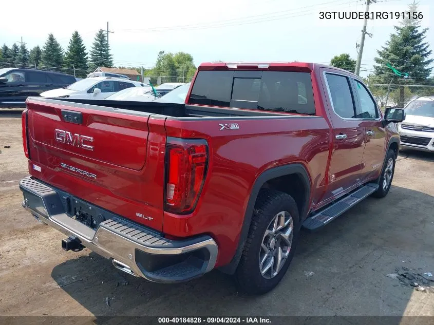 3GTUUDE81RG191156 2024 GMC Sierra 1500 K1500 Slt