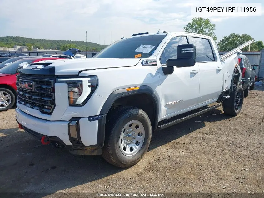 1GT49PEY1RF111956 2024 GMC Sierra 2500Hd 4Wd Standard Bed At4