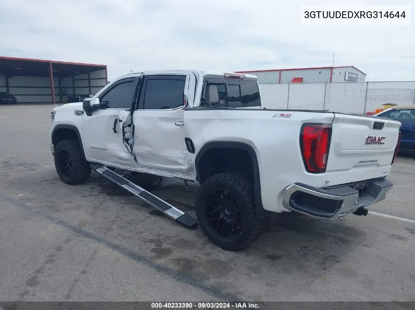 2024 GMC Sierra 1500 4Wd Short Box Slt VIN: 3GTUUDEDXRG314644 Lot: 40233390