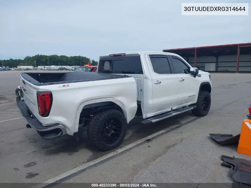 2024 GMC Sierra 1500 4Wd Short Box Slt VIN: 3GTUUDEDXRG314644 Lot: 40233390