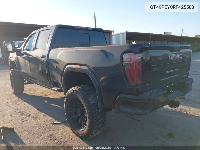 1GT49PEY0RF425503 2024 GMC Sierra 2500Hd 4Wd Standard Bed At4