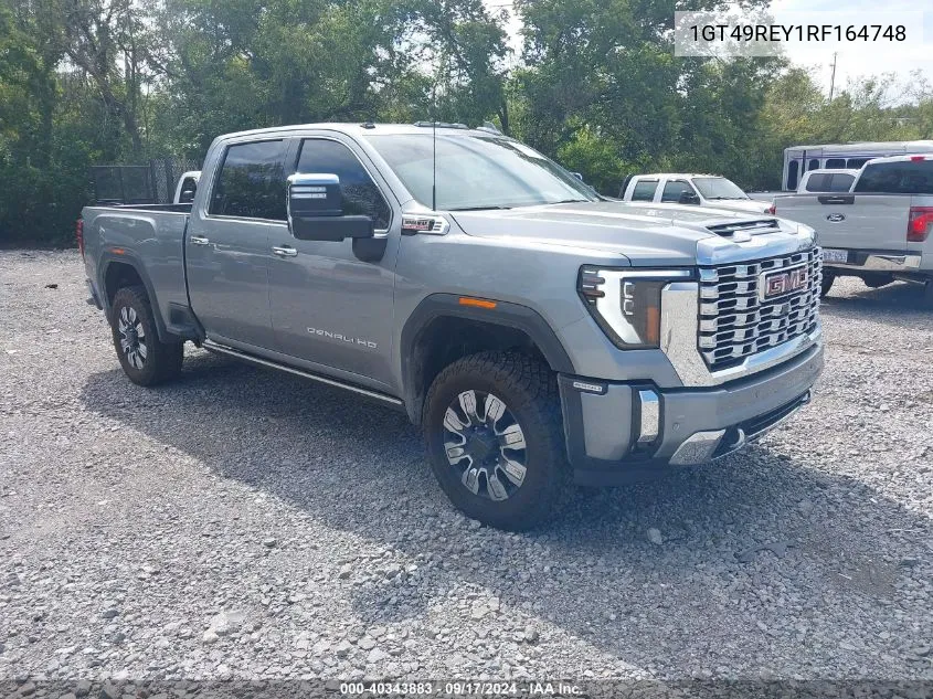 2024 GMC Sierra 2500Hd 4Wd Standard Bed Denali VIN: 1GT49REY1RF164748 Lot: 40343883