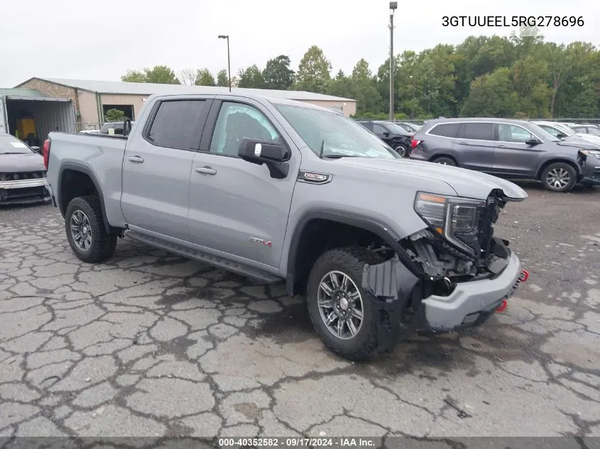 2024 GMC Sierra K1500 At4 VIN: 3GTUUEEL5RG278696 Lot: 40352582