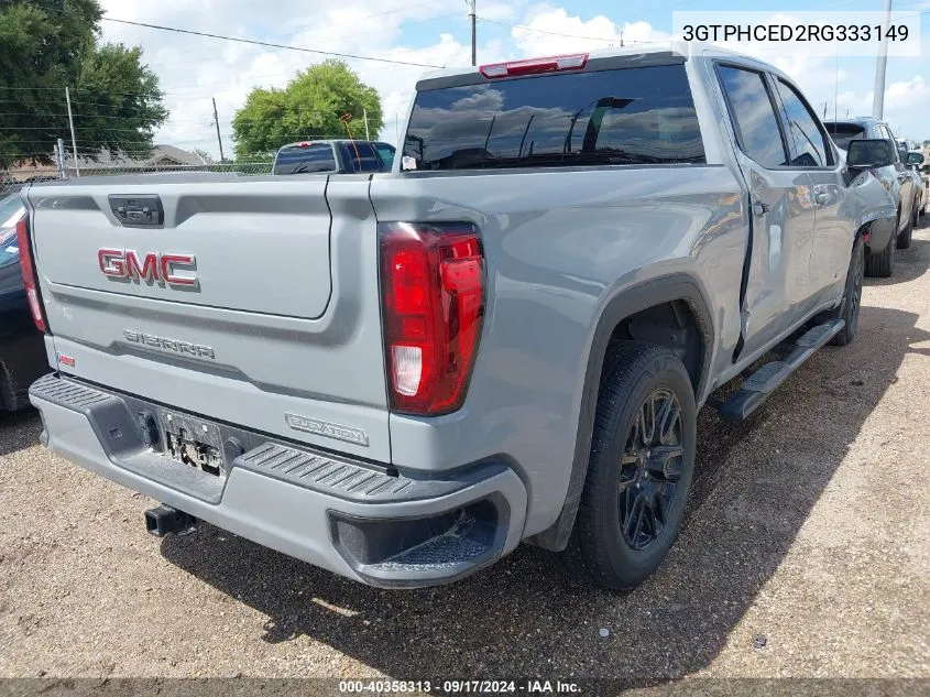 2024 GMC Sierra 1500 2Wd Short Box Elevation VIN: 3GTPHCED2RG333149 Lot: 40358313