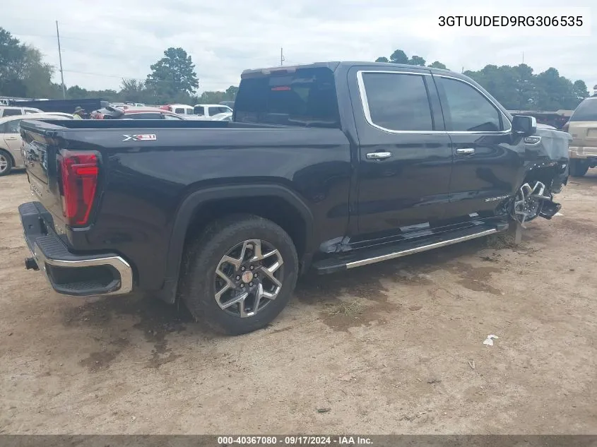 2024 GMC Sierra 1500 VIN: 3GTUUDED9RG306535 Lot: 40367080