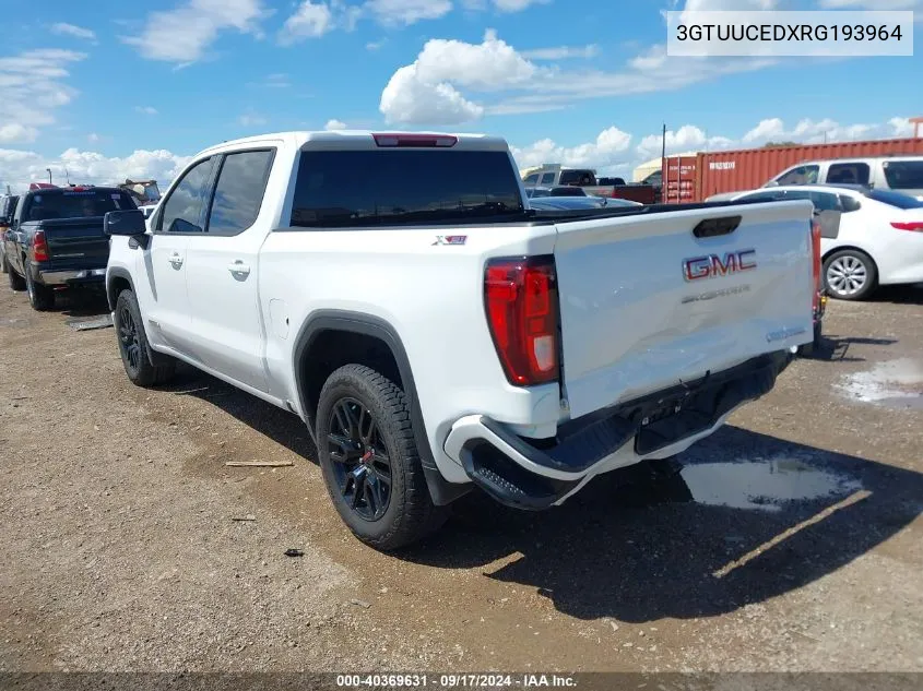 3GTUUCEDXRG193964 2024 GMC Sierra 1500 4Wd Short Box Elevation With 3Sb