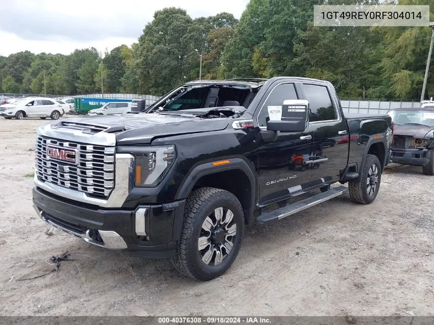 1GT49REY0RF304014 2024 GMC Sierra 2500Hd 4Wd Standard Bed Denali