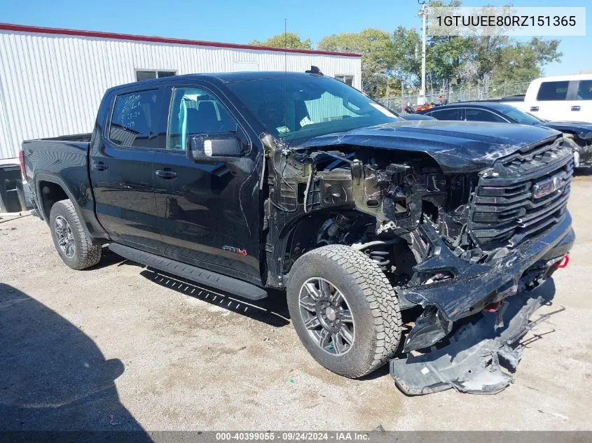 1GTUUEE80RZ151365 2024 GMC Sierra 1500 K1500 At4