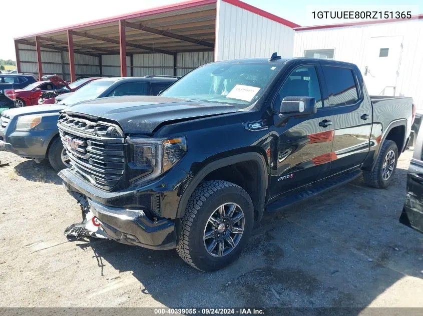 1GTUUEE80RZ151365 2024 GMC Sierra 1500 K1500 At4