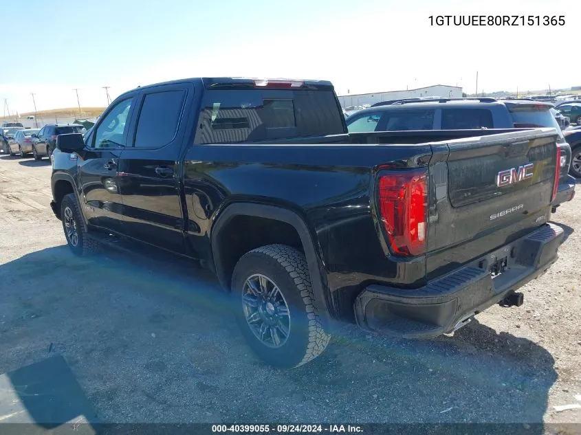 1GTUUEE80RZ151365 2024 GMC Sierra 1500 K1500 At4