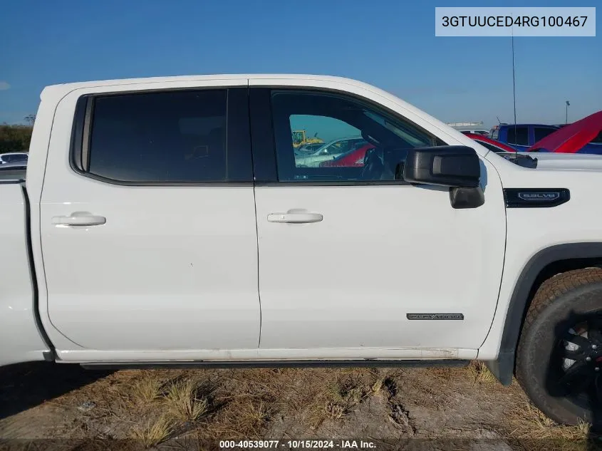 2024 GMC Sierra 1500 4Wd Short Box Elevation With 3Sb VIN: 3GTUUCED4RG100467 Lot: 40539077