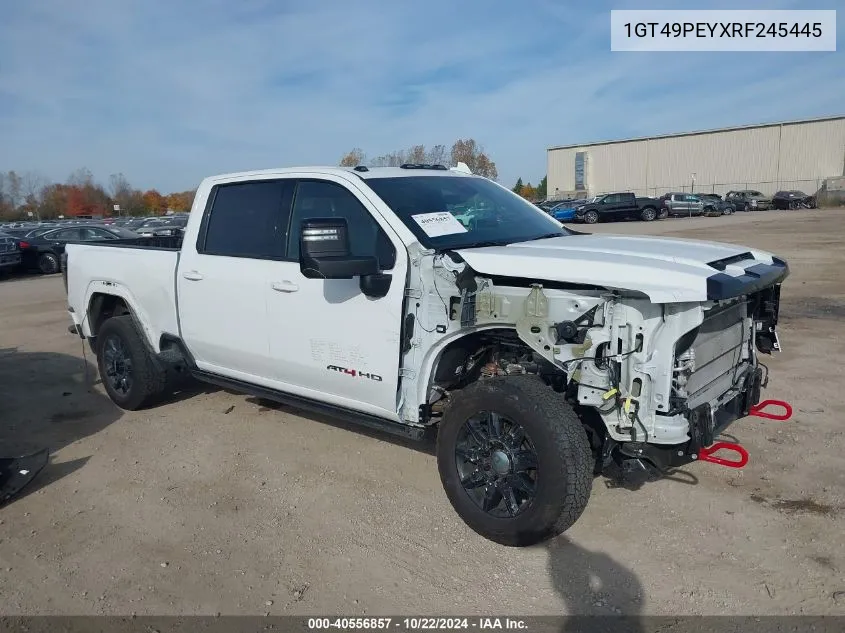 2024 GMC Sierra 2500Hd 4Wd Standard Bed At4 VIN: 1GT49PEYXRF245445 Lot: 40556857