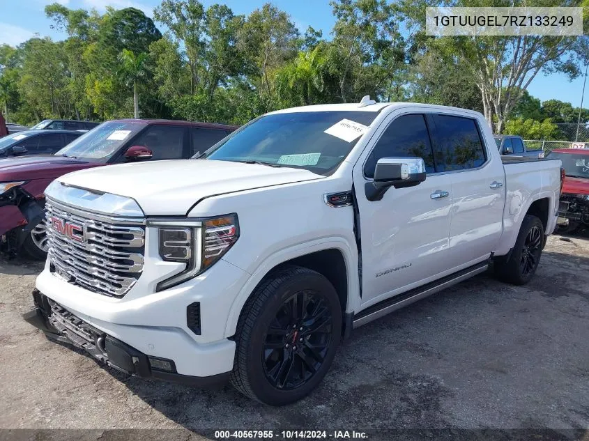 2024 GMC Sierra 1500 4Wd Short Box Denali VIN: 1GTUUGEL7RZ133249 Lot: 40567955