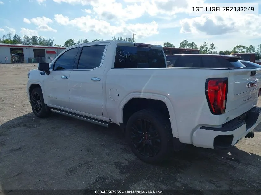 2024 GMC Sierra 1500 4Wd Short Box Denali VIN: 1GTUUGEL7RZ133249 Lot: 40567955